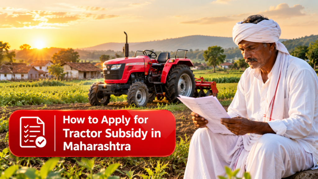 Mahadbt Farmer Tractor Subsidy Yojana